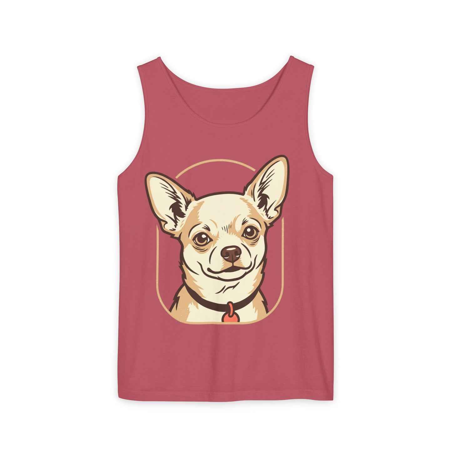 Chihuahua Unisex Garment-Dyed Tank Top