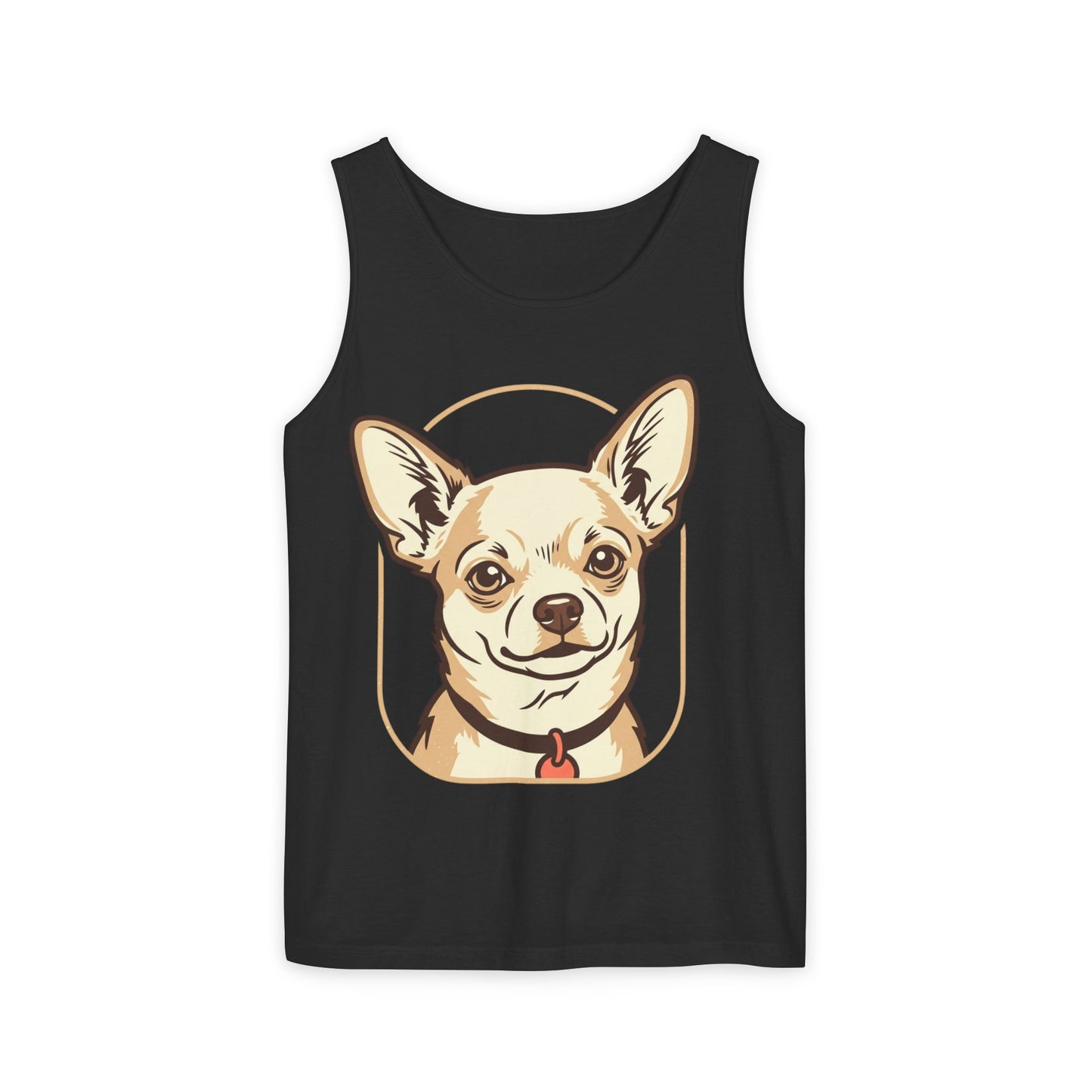 Chihuahua Unisex Garment-Dyed Tank Top