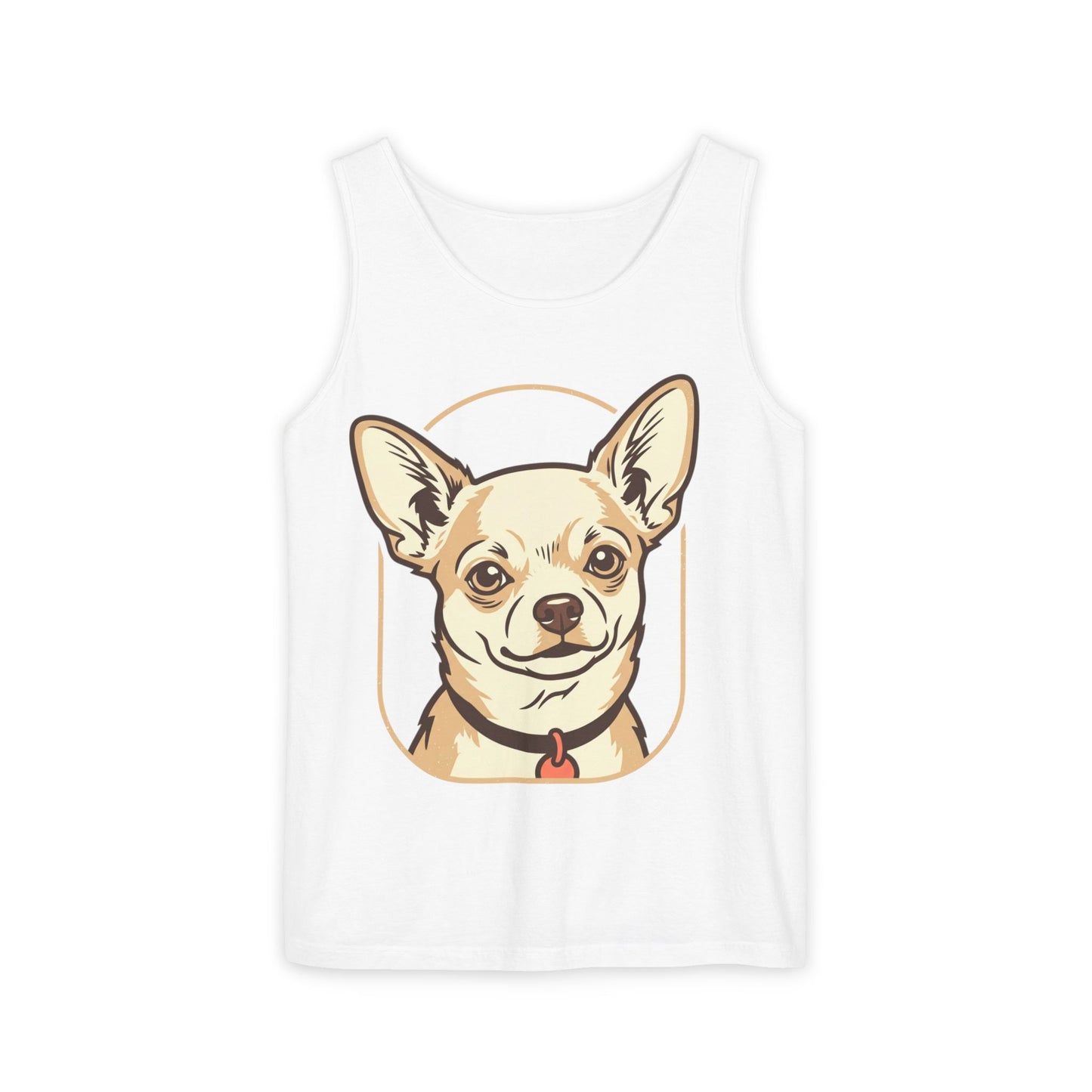 Chihuahua Unisex Garment-Dyed Tank Top
