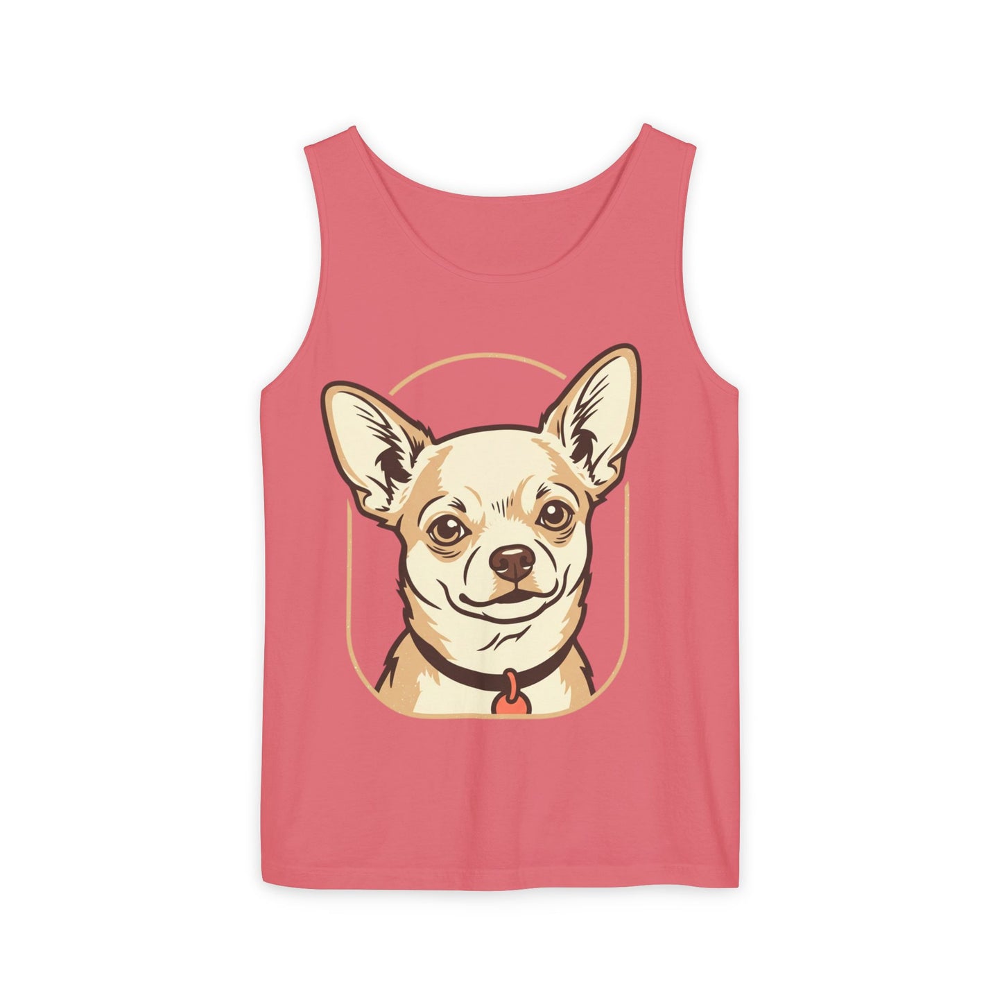 Chihuahua Unisex Garment-Dyed Tank Top
