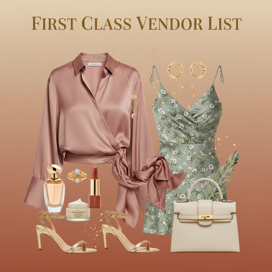 FIRST CLASS VENDOR LIST